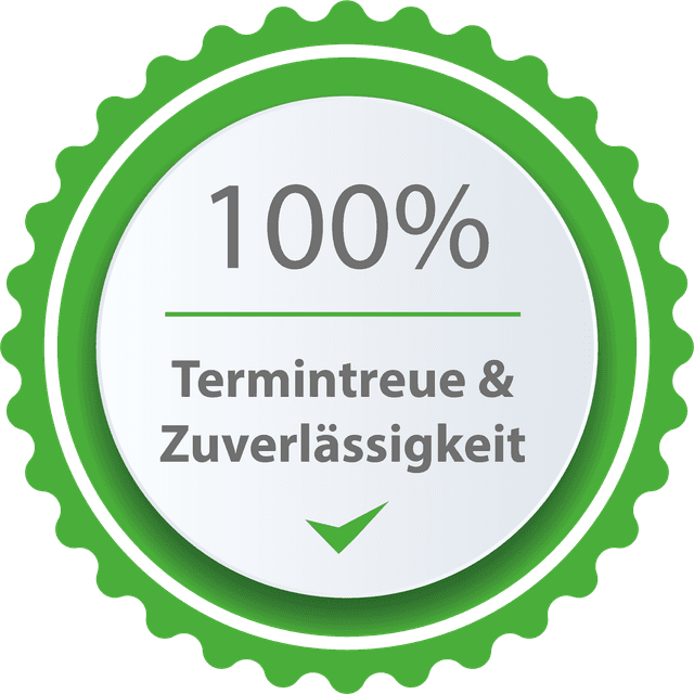 Termintreue&Zuverlässigkeit